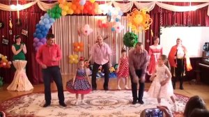 танец пап с дочками "Буги-вуги"