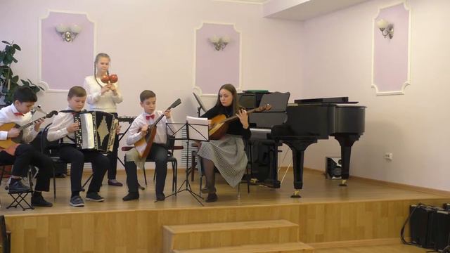 Ансамбль народных инструментов, ДМШ № 12 им. П.И.Чайковского смотреть онлайн