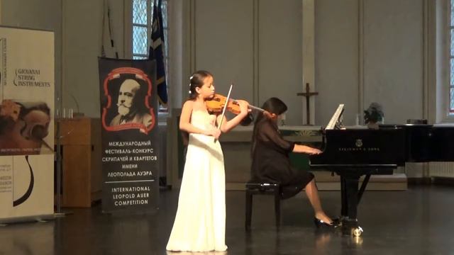 Мария Меренюк (скрипка) Г. Венявский Концертный полонез ре мажор для скрипки и фортепиано, ор. 4 смотреть онлайн