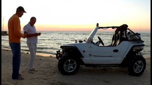 Закат в июле... Камера Ricoh WG-M1, авто "Урал-Моторс" Discovery Classic