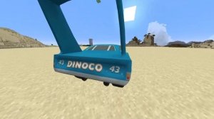 Minecraft King Dinoco Cars 3 VS BeamNG Drive King Dinoco Cars 3 - WHO IS BEST?