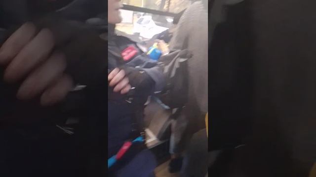 Контролеры ГКУ Организаиор Перевозок разводят пассажиров на штраф. смотреть онлайн