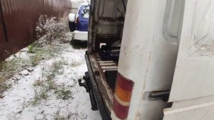 Автодом Ford transit Reimo 1991 года. встал на ремонт кузова.mp4