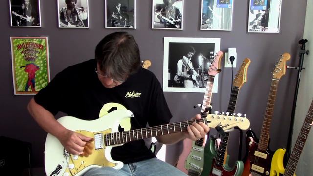 Demo of my modded Squier Bullet! смотреть онлайн