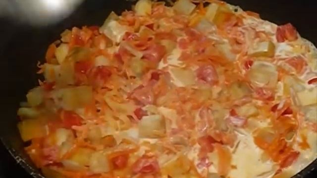 Овощной СУП с баклажанами