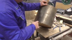 Второй газовый горн своими руками из шамотного кирпича