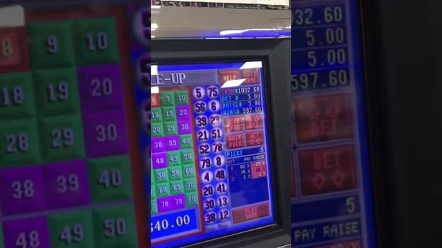 Winner keno ball double up jackpot of gold