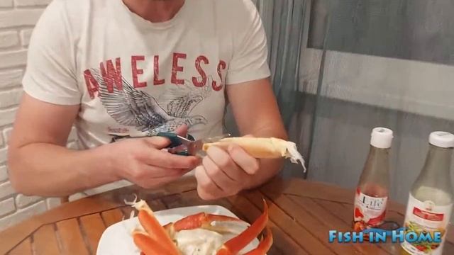 Варим и разделываем краб опилио