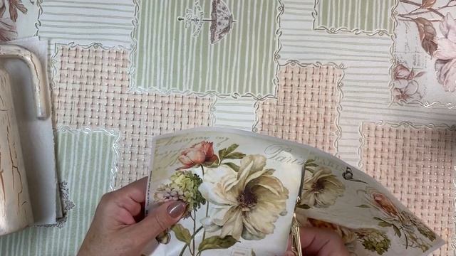 Декупаж. Кракелюр самодельный, просто и дешево. Decoupage. смотреть онлайн