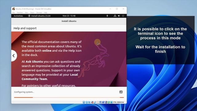 How to Install Ubuntu 23.04 on VirtualBox ✔️ смотреть онлайн