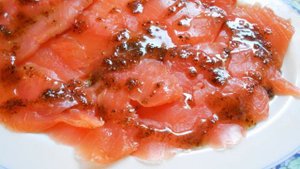 Карпаччо из лосося