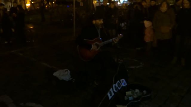 sting shape of my heart (cover in Lviv) смотреть онлайн