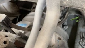 где находится номер двигателя у SsangYong Rexton