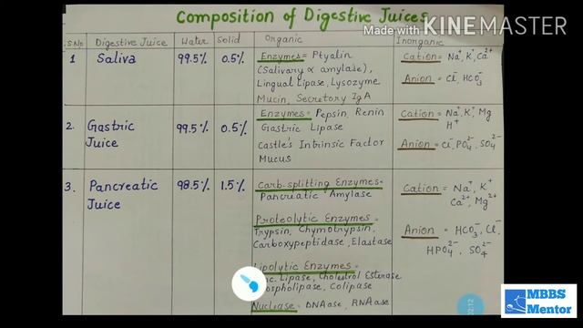 Digestive Juices: Composition, Location & Function - Complete Explanation || Digestive System смотреть онлайн