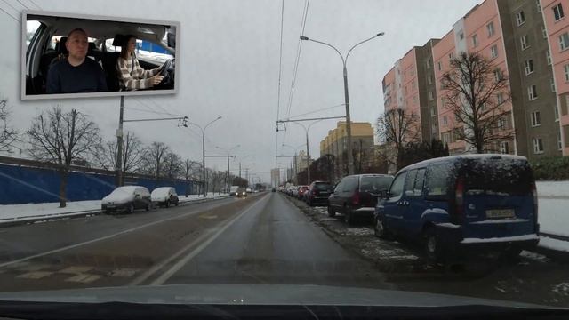 ВОЖДЕНИЕ в автошколе перед экзаменом в ГАИ