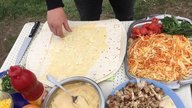 Шаурма на Мангалі. Рецепт смачної ШАУРМИ
