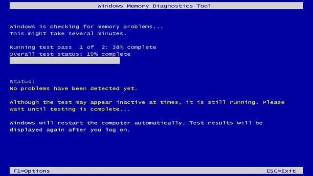 CMD проверка работоспособности ОЗУ смотреть онлайн