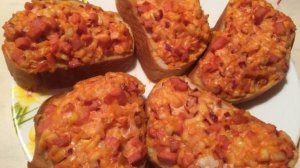 Горячие бутерброды для завтрака