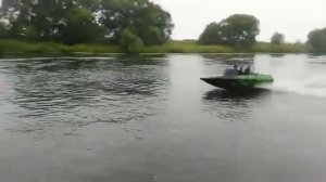 Алюминиевый катер с V8. Своими руками. Первый заплыв