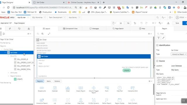 Oracle Apex 19.1 - How to Print Invoice Using PL SQL Dynamic Region Part 4