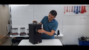 Гидравлический бак. Масляный бак 20 литров в сборе. Гидробак на трактор