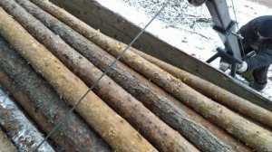 Кран высокомобильный, складной до 200кг. Захват для брёвен.