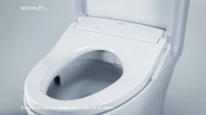 Дизайн крышки биде TOTO WASHLET