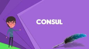 What is Consul (representative)?, Explain Consul (representative), Define Consul (representative)