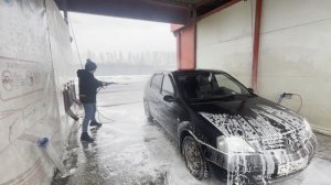 Как помыть Renault Logan на мойке самообслуживания за 150 рублей!