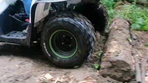 первый выезд  испытания квадроцикл мотоленд шарк 200