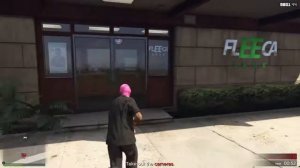 GTA V: How to do the Fleeca bank heist