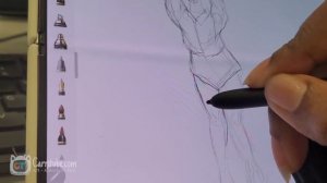 ✏️Sketching gesture drawing on Samsung Z Fold 3 ? using Autodesk Sketchbook?