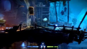 ori and the will of the wisps ч.7 Чернильные топи и загадка с колокольчиками, Логово Баура