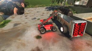 Farming Simulator 19 | Ultra Realistic | Cleaning stable, Spreading manure & Mowing backyard