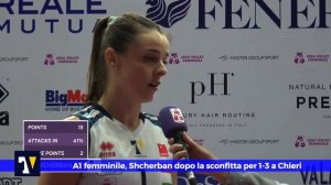 ?️?? MIXED ZONE | A1 femminile, Shcherban dopo il ko per 3-1 a Chieri