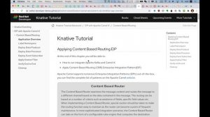 OpenShift4 knative camel-k advance无服务架构敏捷集成 高级流程