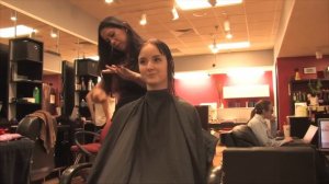 Scarlet AZ - Pt 1: Long to Undercut Bob w/ Baby Bangs (Free Video)