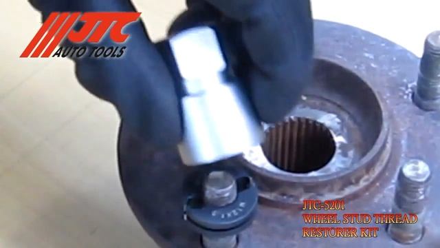JTC 5201 Набор инструментов для восстановления резьбы шпилек колес в кейсе JTC смотреть онлайн