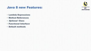 What New Features Were Added in Java 8 ? || Java 8 Interview Question