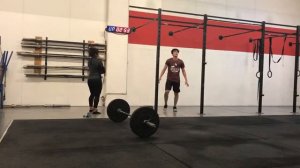 Ignazio Piperno Faenza Challenge 2018 Wod 1 cat.Teen