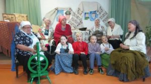 Участники народного хора «Русская песня» и ансамбля «Перепелочка», Омская область