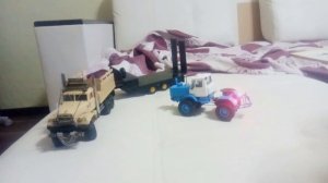Обзор радиоуправляемых моделей КраЗ-255 и Т-150 в масштабе 1:43