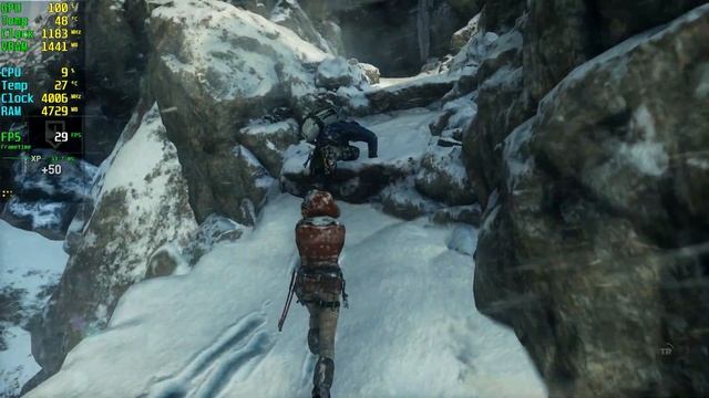 Rise Of The Tomb Raider RX 550 - 1080p Low,