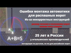Смотрите на петли прежде чем читать инструкцию по монтажу автоматики для распашных ворот!