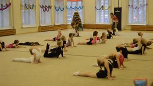 Открытый урок по художественной гимнастики/дети 4-5 лет/СДЮШОР Петроградского района