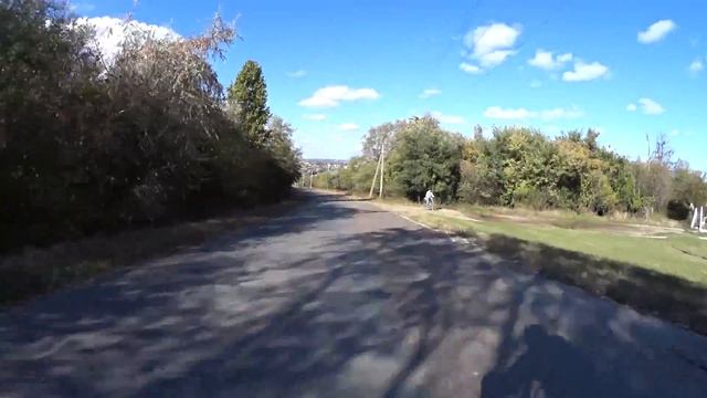 Рыбица. Спуск с кладбища. 18.10.2016 смотреть онлайн