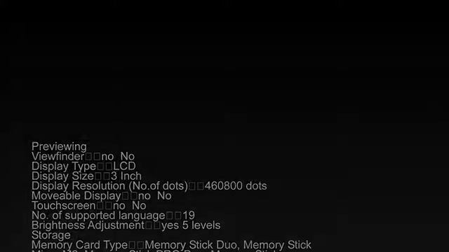 Sony Cybershot Dsc h90 Point & Shoot Camera Specifications complete review смотреть онлайн