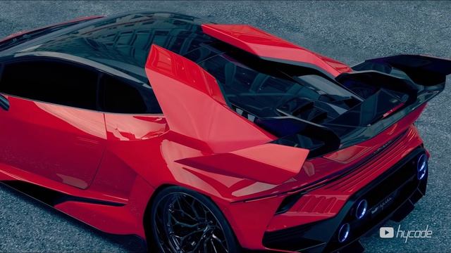 Extreme Bodykit - Lamborghini Huracan - design by hycade