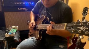 Joyo Baatsin Pedal + Ibanez AS53 + Kustom amp