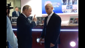 Встреча Президента России и учредителя компании МОБИТРАК